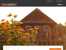 Tablet Screenshot of oneagency.com.au